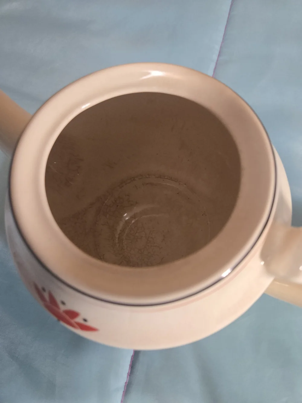 Vintage Harker Hot Oven Tea Pot 1930s Art Deco Design